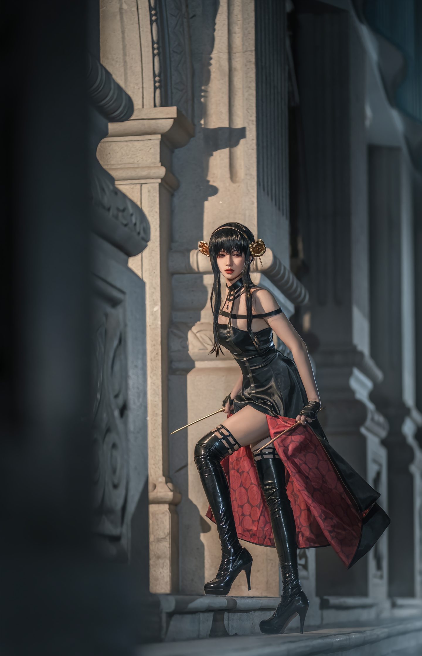 Some anime cosplays by @凫笙