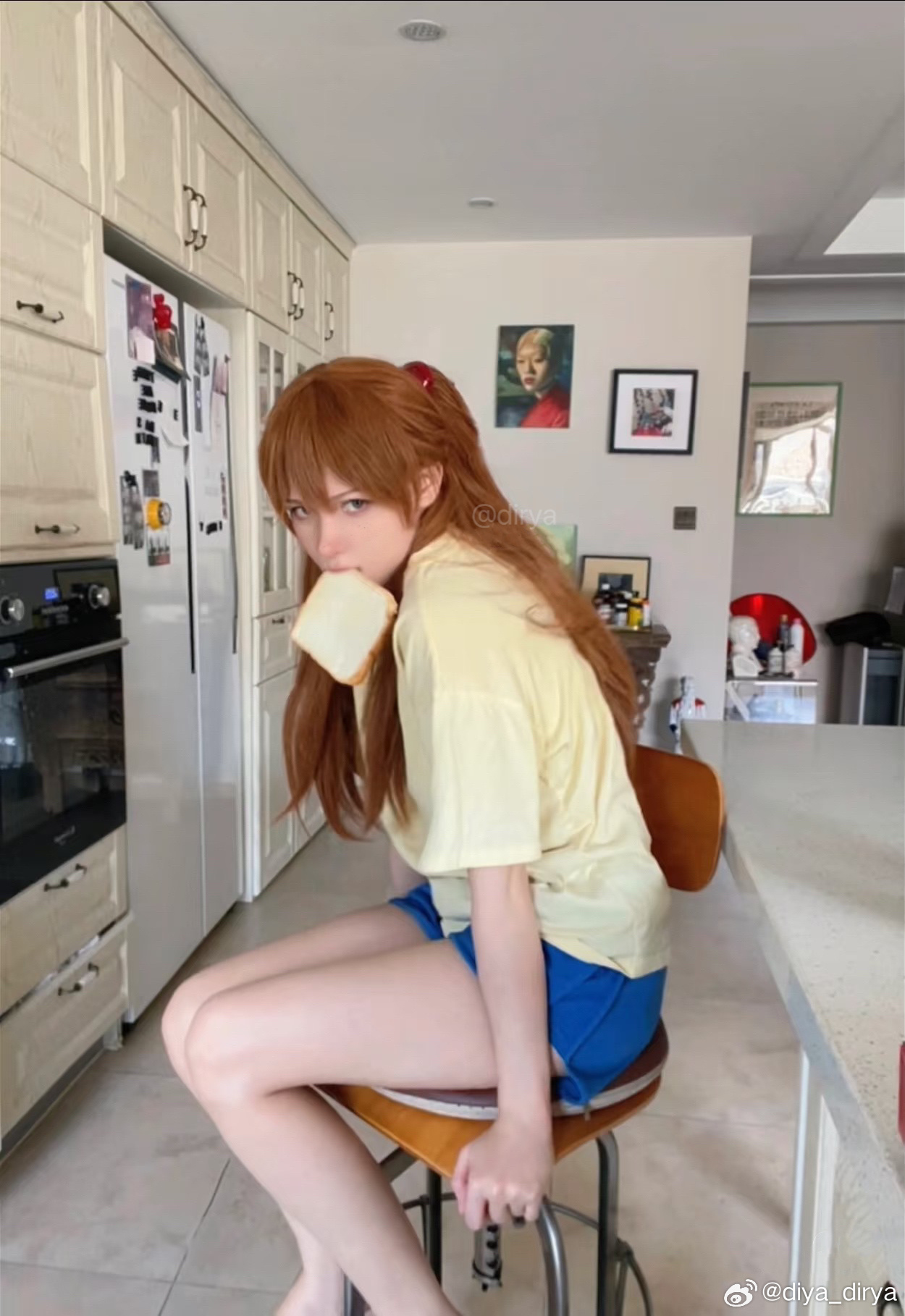 Asuka vibes brought to life! 🎀✨ Amazing cosplay by @diya_dirya on Weibo 🌟 Capturing the spirit of Neon Genesis Evangelion!&nbsp;
